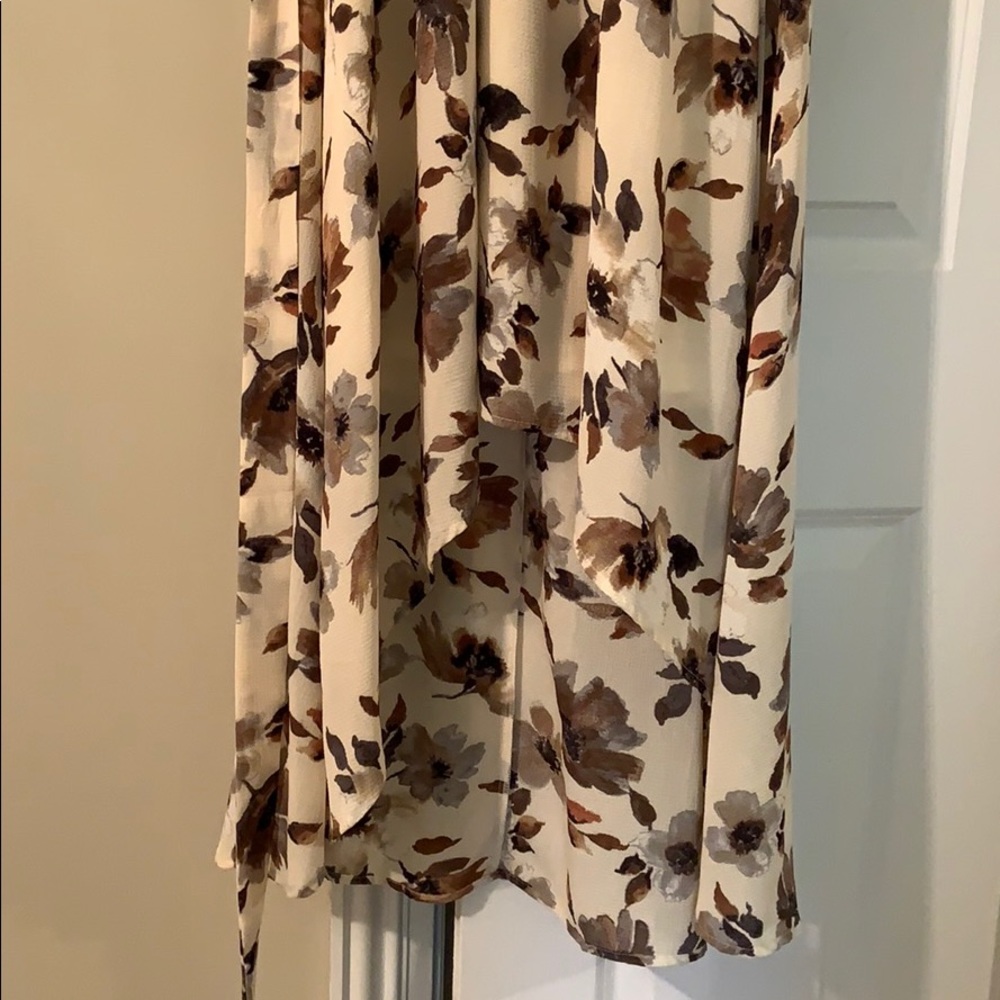 Floral High-Low Dress - Picture 3 of 5